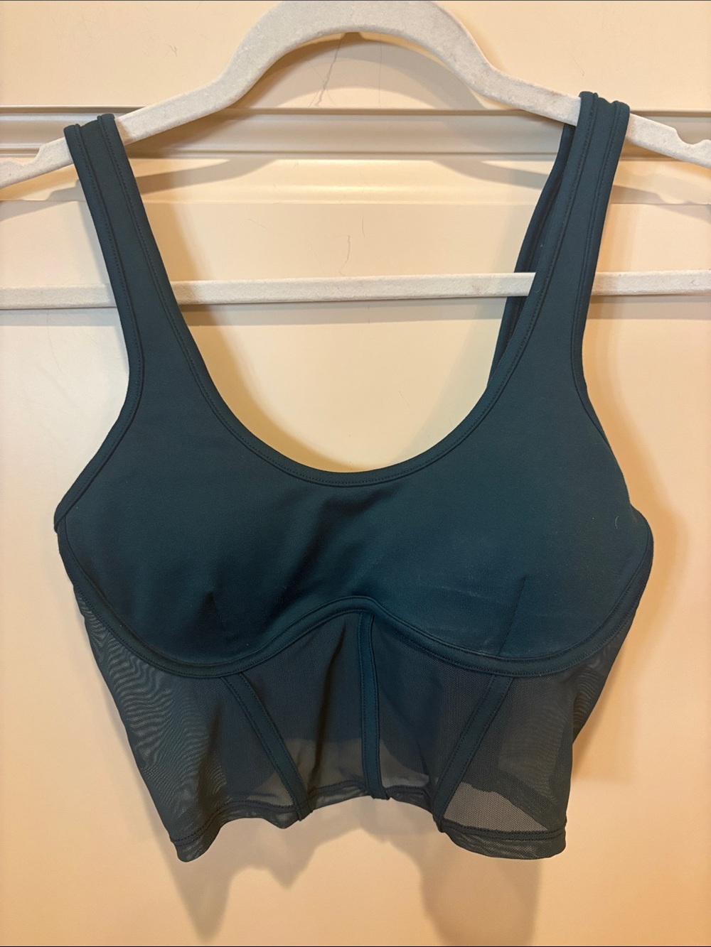 Dark green Alo Sports Bra/Corset